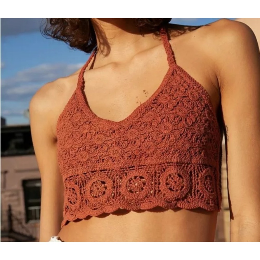 🌟SOLD ON DEPOP😃🌟NWT Free People Sydney Crochet - Picture 9 of 16